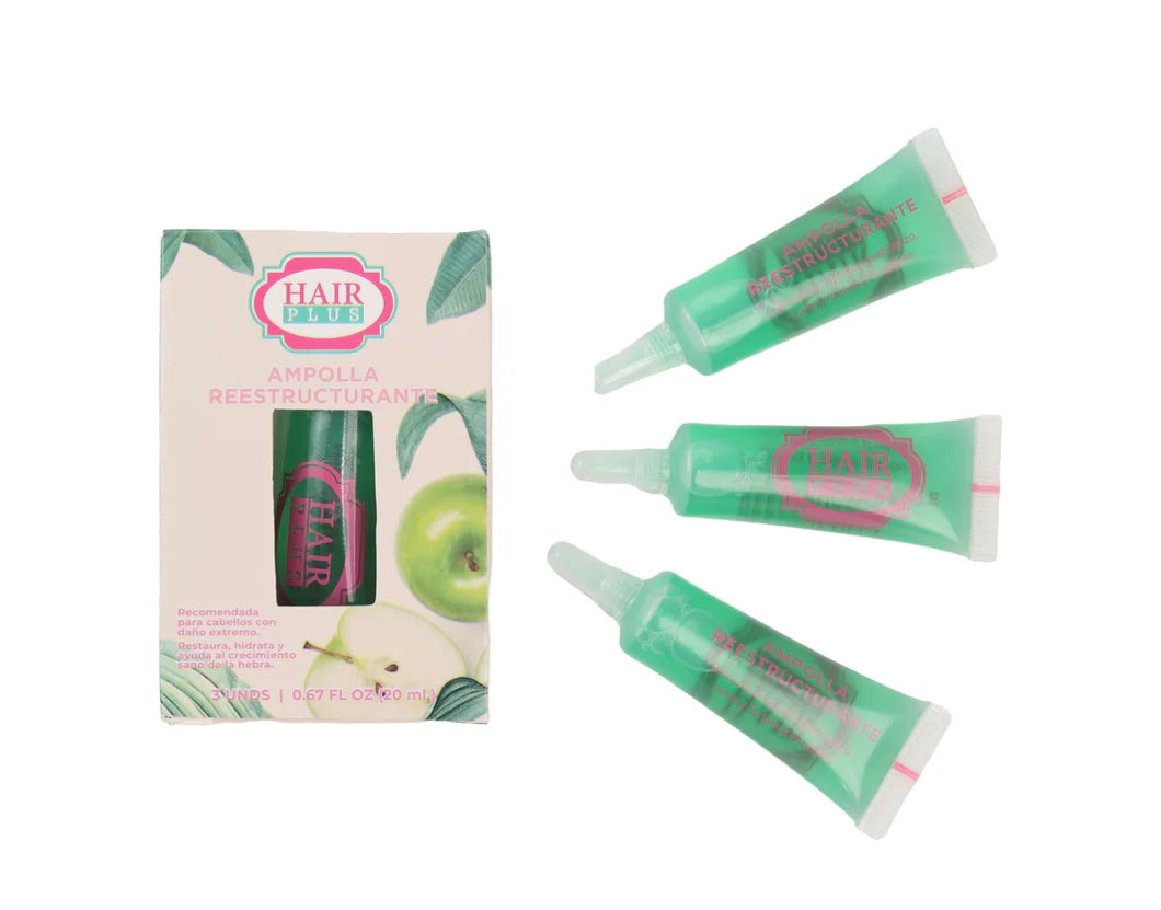 Ampolla Reestructurante Hair Plus 3 Unidades