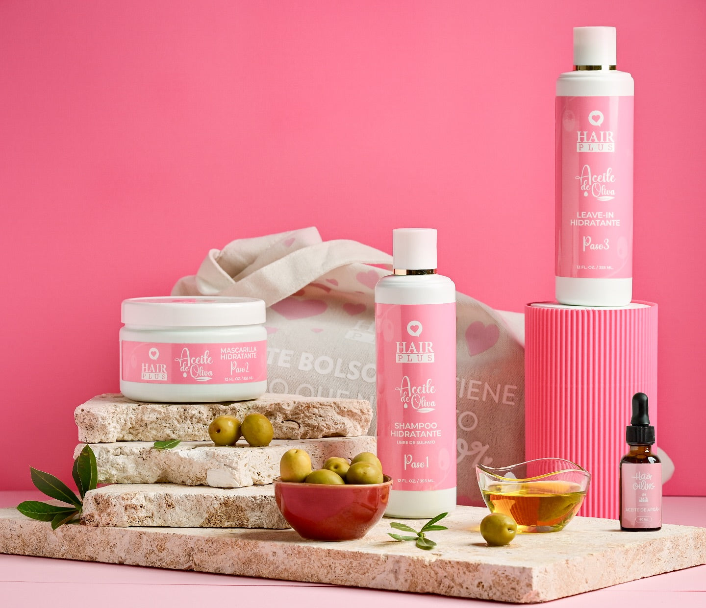Kit De Oliva Hair Plus