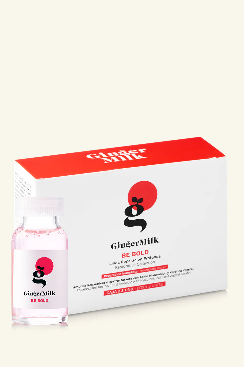 Be bold | Ampollas caja de 3 unidades