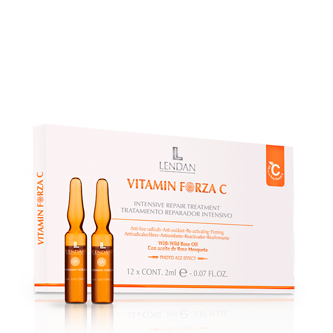 Lendan vitamina C I Ampollas vitamina C forza intensivas para el rostro