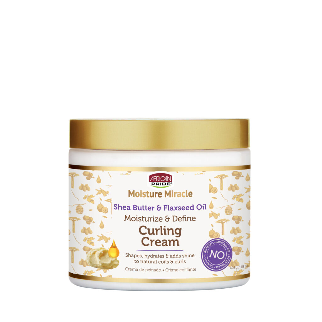 Curling cream shea butter & flaxseed oil 12 oz