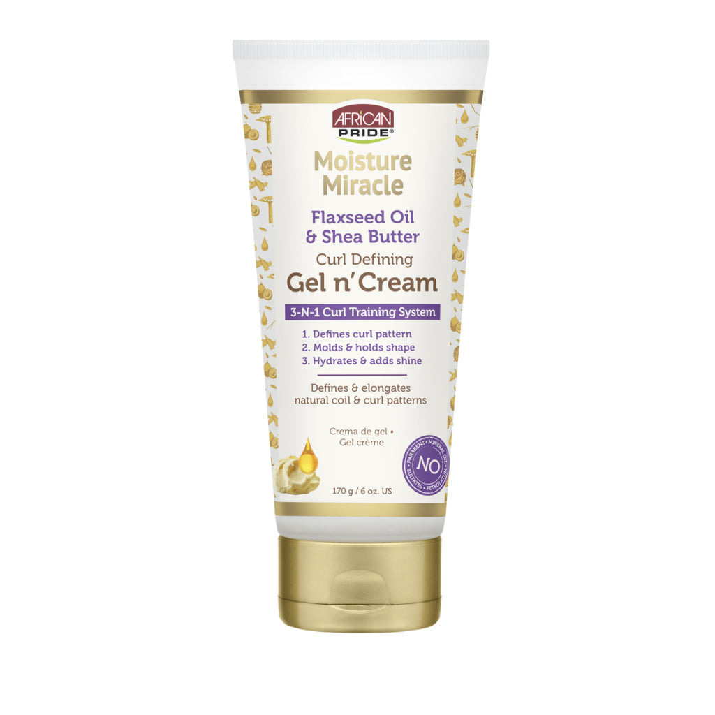 Gel n' cream flaxseed oil & shea butter 6 oz