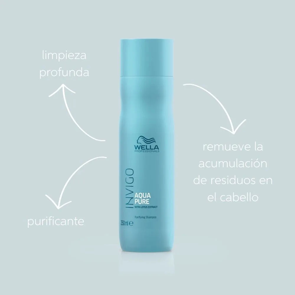 Shampoo Aqua Pure Wella 250ml