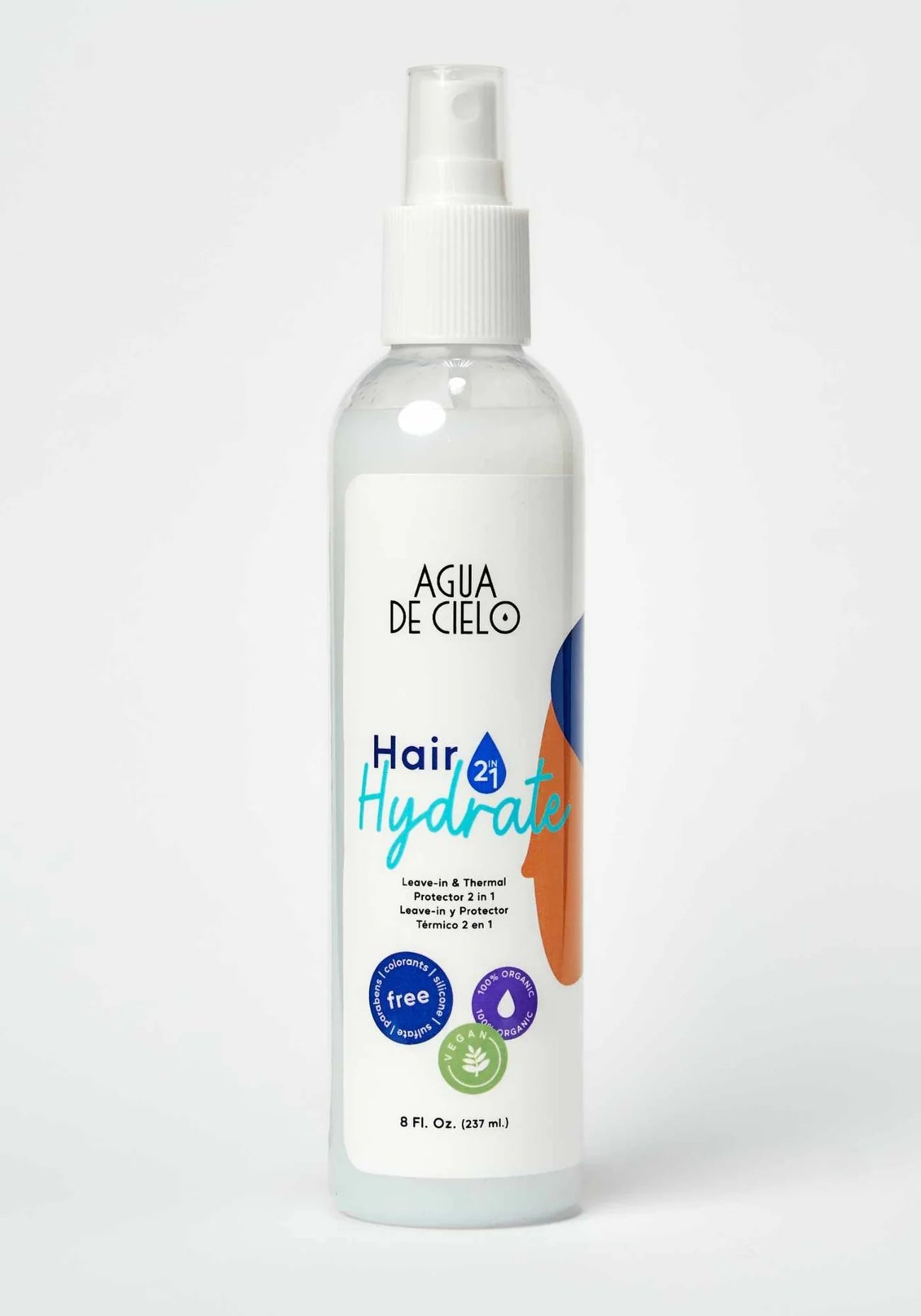 Leave-in y protector térmico agua de cielo 8 oz