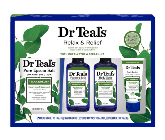 Kit Mini Eucalipto Relax & Relief Dr Teals