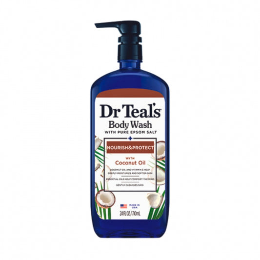 Gel De Baño Coconut Oil Dr Teals 24oz