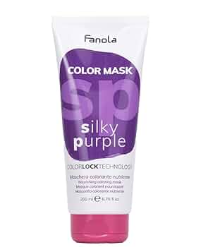 Mascarilla De Color Silky Purple Fanola 200ml