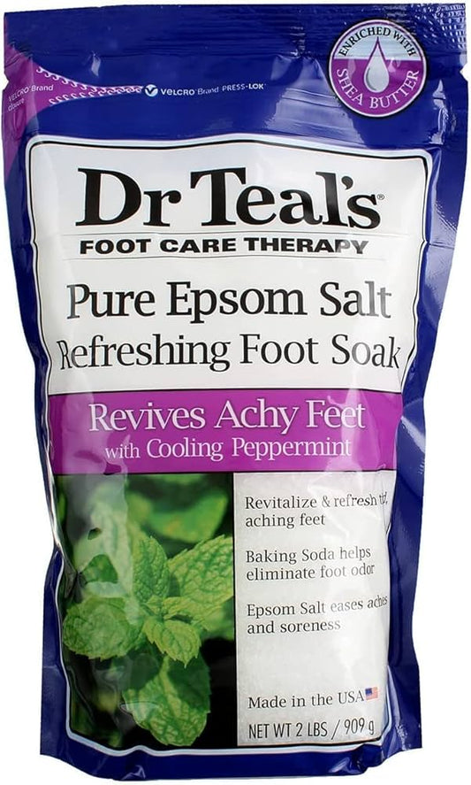 Salt De Menta Epsom Peppermint Dr Teals 2lbs