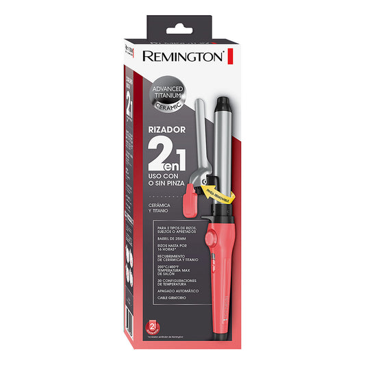 Rizador 2 En 1 De Titanio Remington