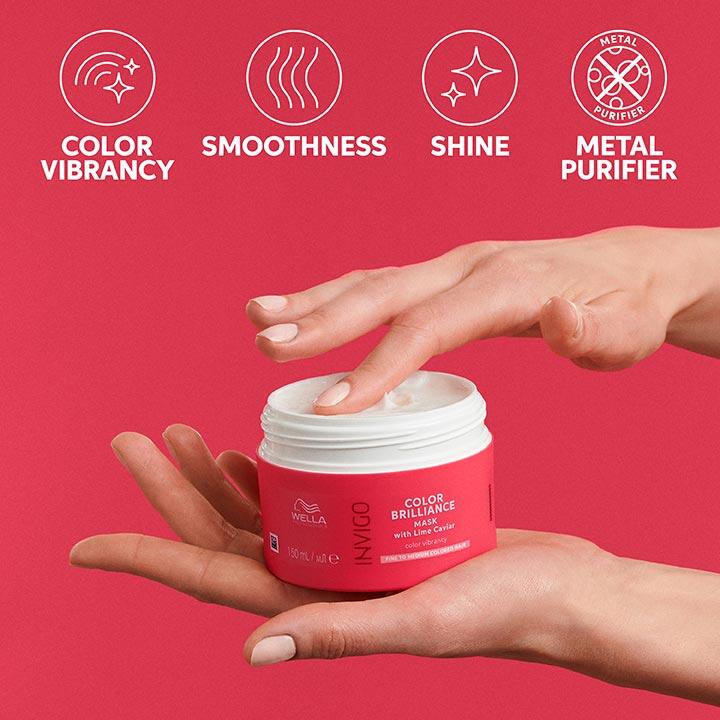 Mascarilla Color Brilliance Wella 150ml