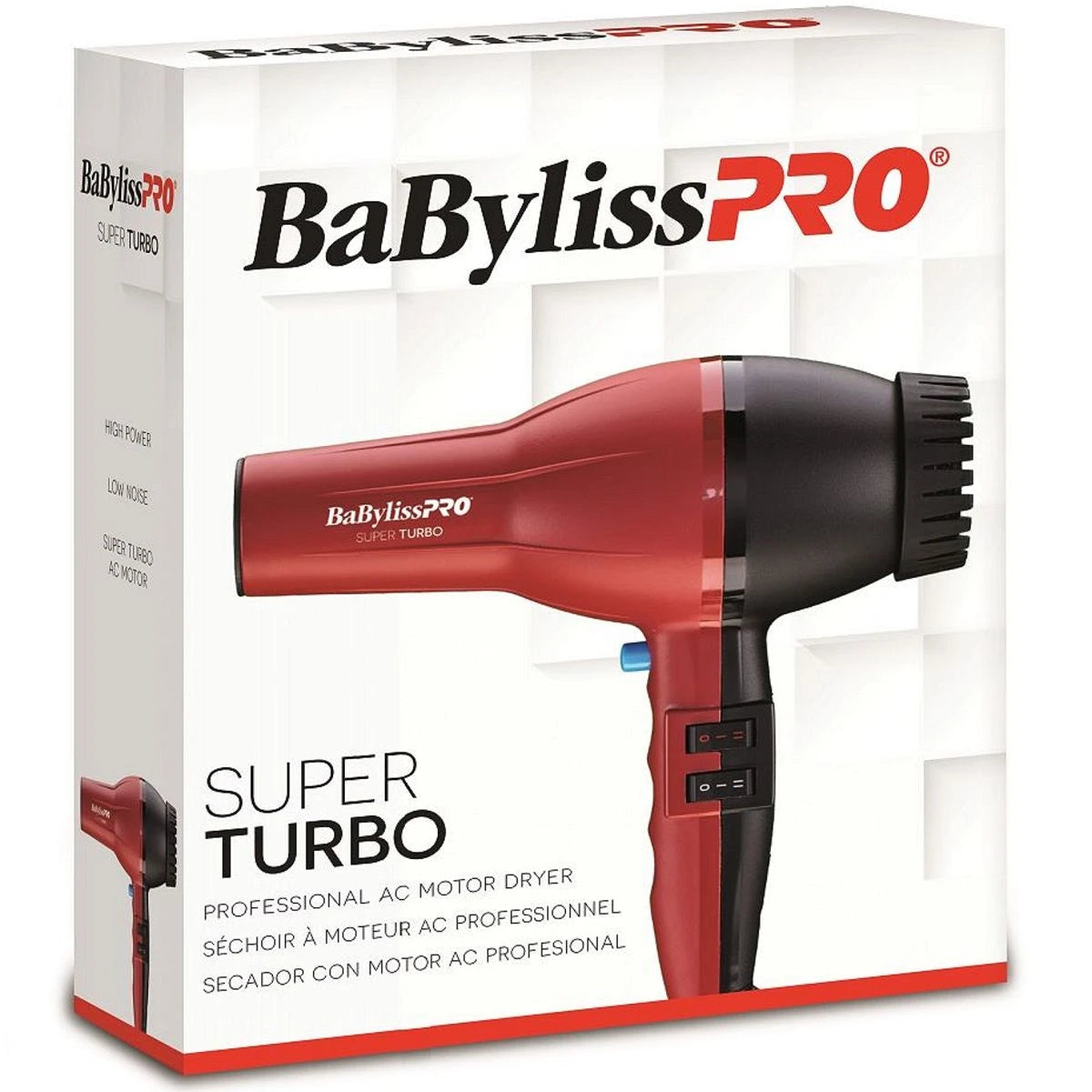BaBylissPRO Super Turbo Hair Dryer 2000W